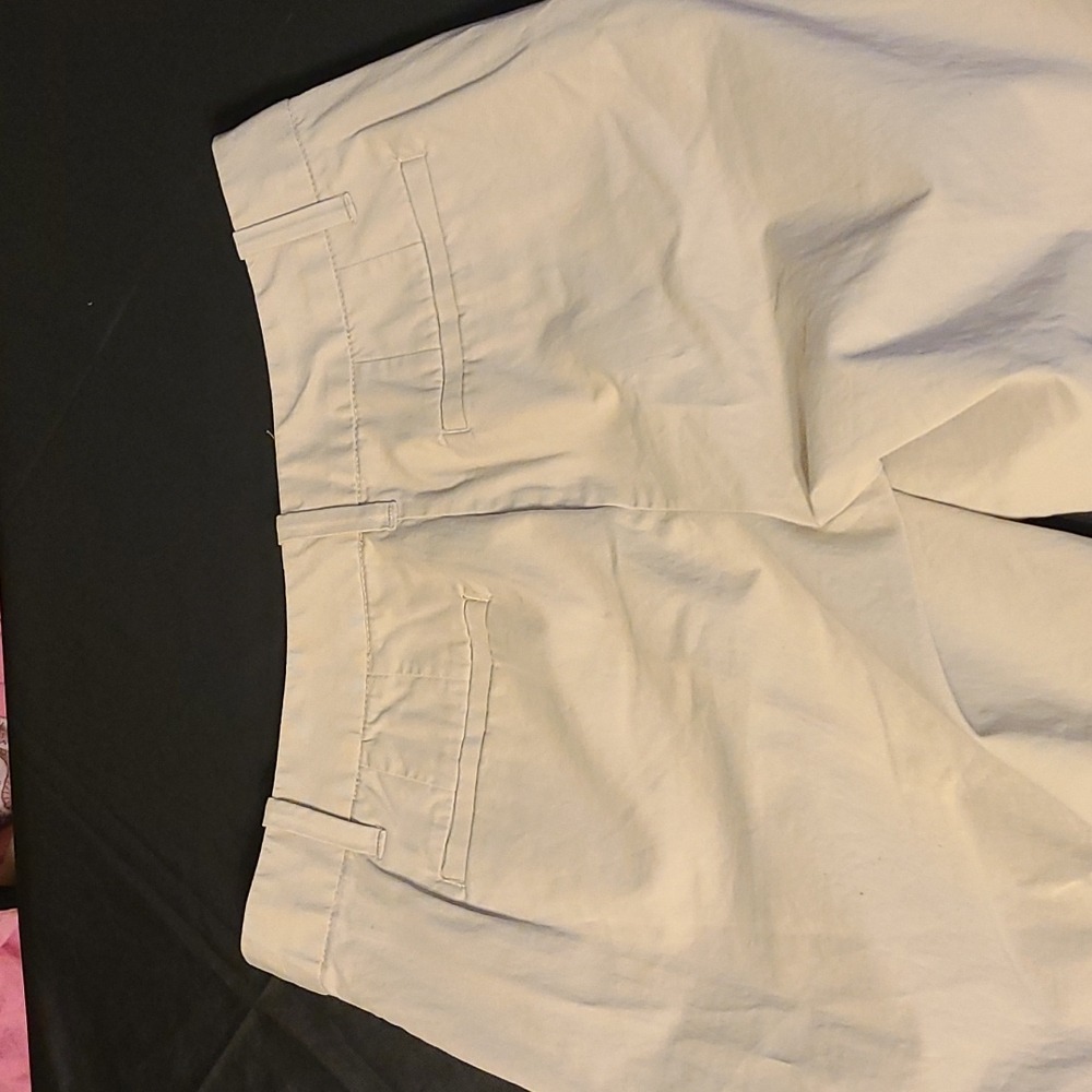 Ann Taylor Khaki Shorts - Curvy 6P - Picture 2 of 5